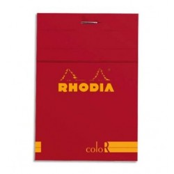 RHODIA Bloc coloR agrafé...