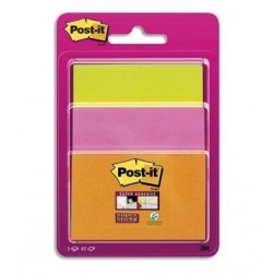 POST IT Blister de 3 blocs...